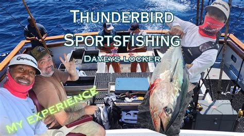 thunderbird sportfishing|davey's locker sportfishing fish count.